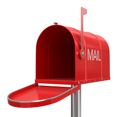 Poster - Open mailbox (clipping path included)