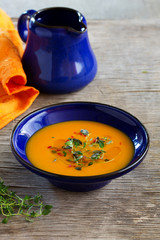 Canvas Print - Pumpkin soup,