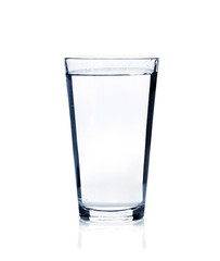 Canvas Print - Glass of still water