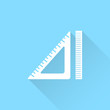 © kaissa_art - Ruler vector icon.