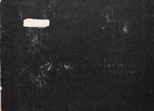 Old Black Paper Cover Of Book