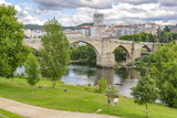 Roman bridge in Ourense