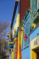 Wall Mural - The colourful buildings