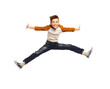 © Syda Productions - happy smiling boy jumping in air