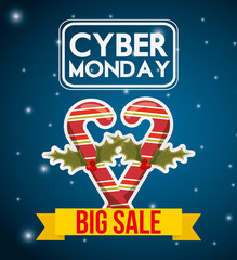 Poster - ciber monday deals design 