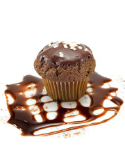 Wall Mural - Chocolate muffin