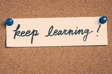 Sticker - keep learning