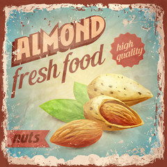 almond vintage