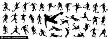 Vector Set Of Football (soccer) Players 1