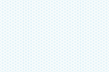 template isometric grid seamless pattern