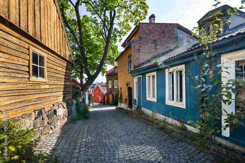 Photo Künstlerviertel Damstredet in Oslo