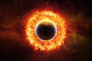 Wall Mural - end of world