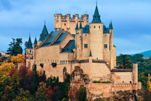 Alcazar Castle In Segovia