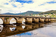 ancient bridge in Viveiro, Galicia, Spain