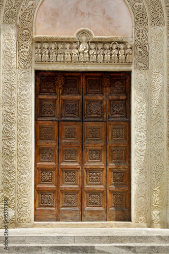 Fotografie, Obraz INGRESSO DELLA CHIESA DI SANTA CATERINA A GALATINA