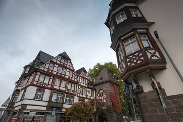 Wall Mural - historic buildings in herborn germany