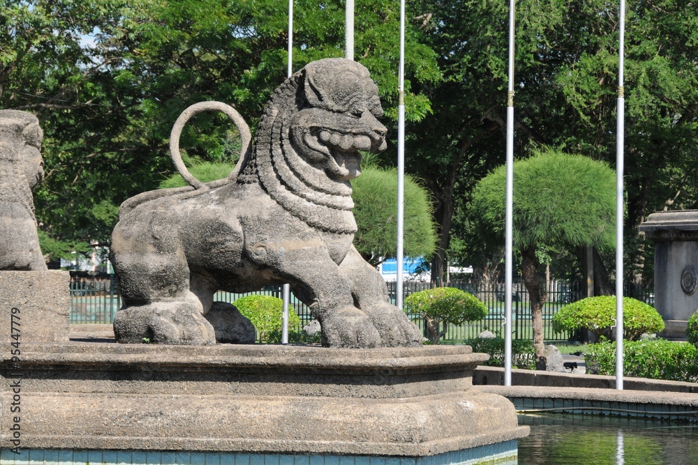 Independence hall in Colombo was opened as a symbol of liberation of ...