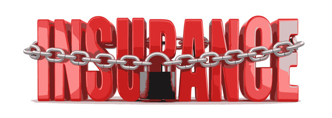 Poster - Insurance and lock 