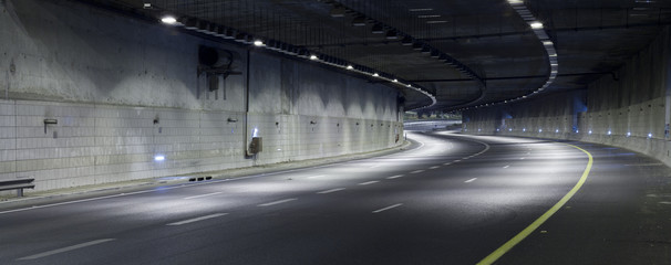 highway at night