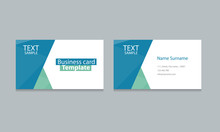 Business Card Template Design Backgrounds .vector Eps 10 Editable