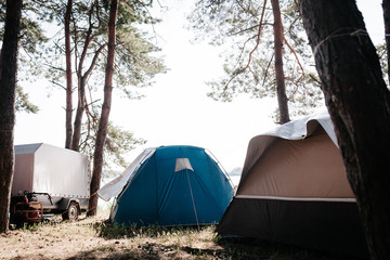 camping point/ camping tents