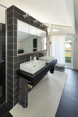 bathroom of modern house