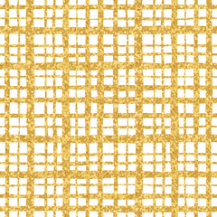 Golden plaid texture