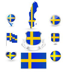 Sweden Flag Collection