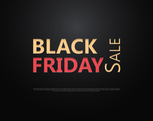 Naklejka na meble Black Friday sale