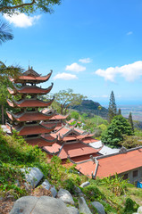 Ta Cu pagoda, a famous destination near Mui Ne, Phan Thiet, Viet