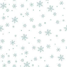 Snowflake Vector Pattern.