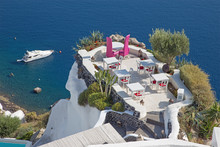 Santorini - The Restaurant Geared To Wedding Romantic Diner In Oia