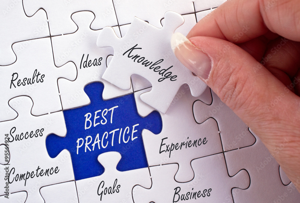 Best Practice Business Concept - obrazy, fototapety, plakaty 