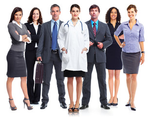 Canvas Print - Business people team.