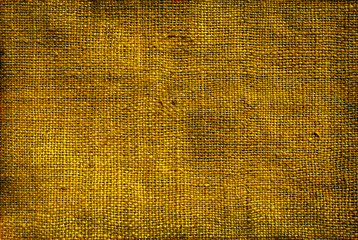 Wall Mural - gold, bronze burlap texture background