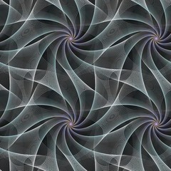 Poster - Seamless fractal pattern background