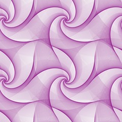 Poster - Purple abstract repeating fractal pattern design