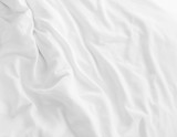 Fototapeta  - white bed sheets
