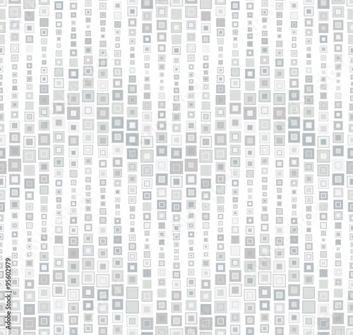 Naklejka - mata magnetyczna na lodówkę Wavy Seamless Pattern composed of geometric elements