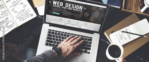 Cuadros en Lienzo Web Desegn Ideas Creativity Internet Online Multimedia Concept