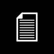 © vladvm50 - The document icon. Notes symbol. Flat