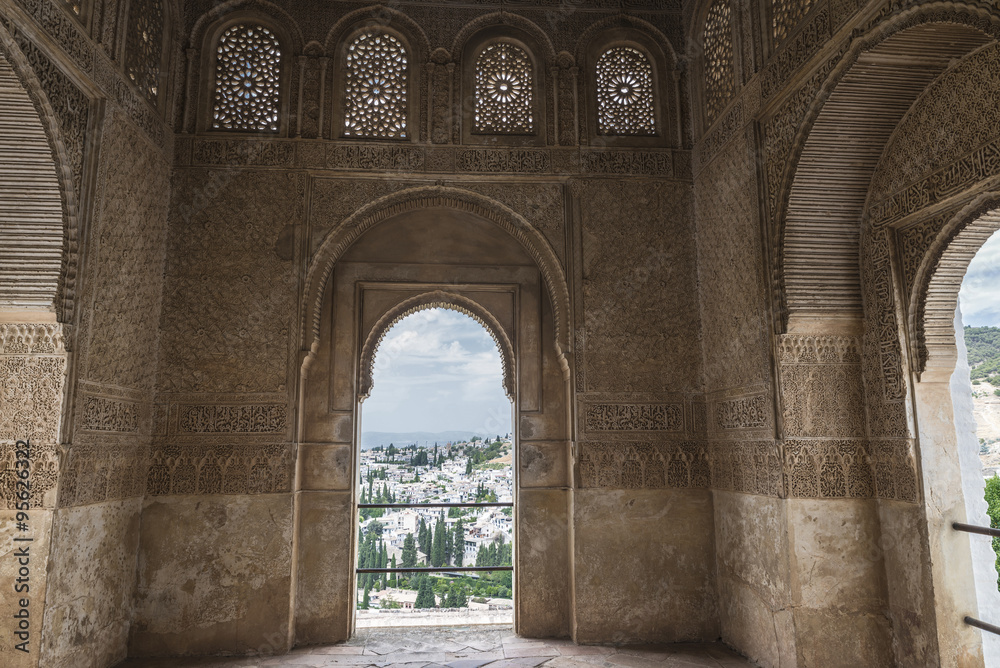 The Alhambra in Granada, Spain