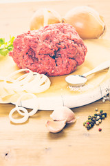 Wall Mural - Ground beef