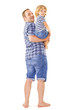 © manaemedia - Portrait of a little boy and his father