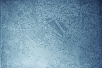 Wall Mural - Blue ice background