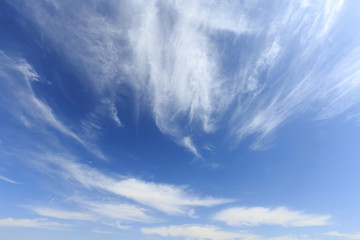 Wall Mural - blue sky clouds