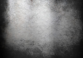 Wall Mural - grunge metal background or texture