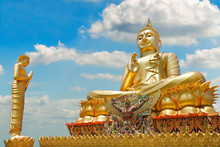 Golden Big Buddha Statue