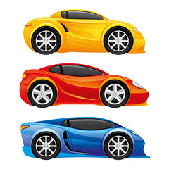 Wall Mural - Car icons.