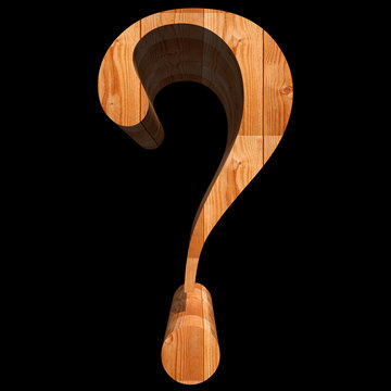 Conceptual 3D abstract wood or wooden brown font isolated